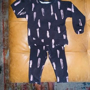 Miles Baby Matching Sweatsuit girls 3T